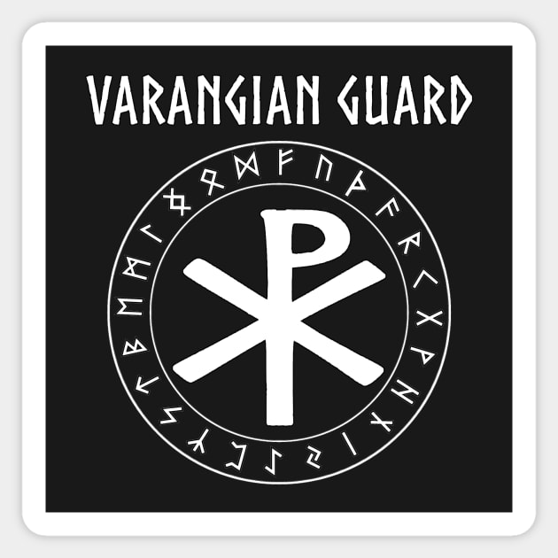 Varangian Guard Byzantine Empire Sticker by AgemaApparel